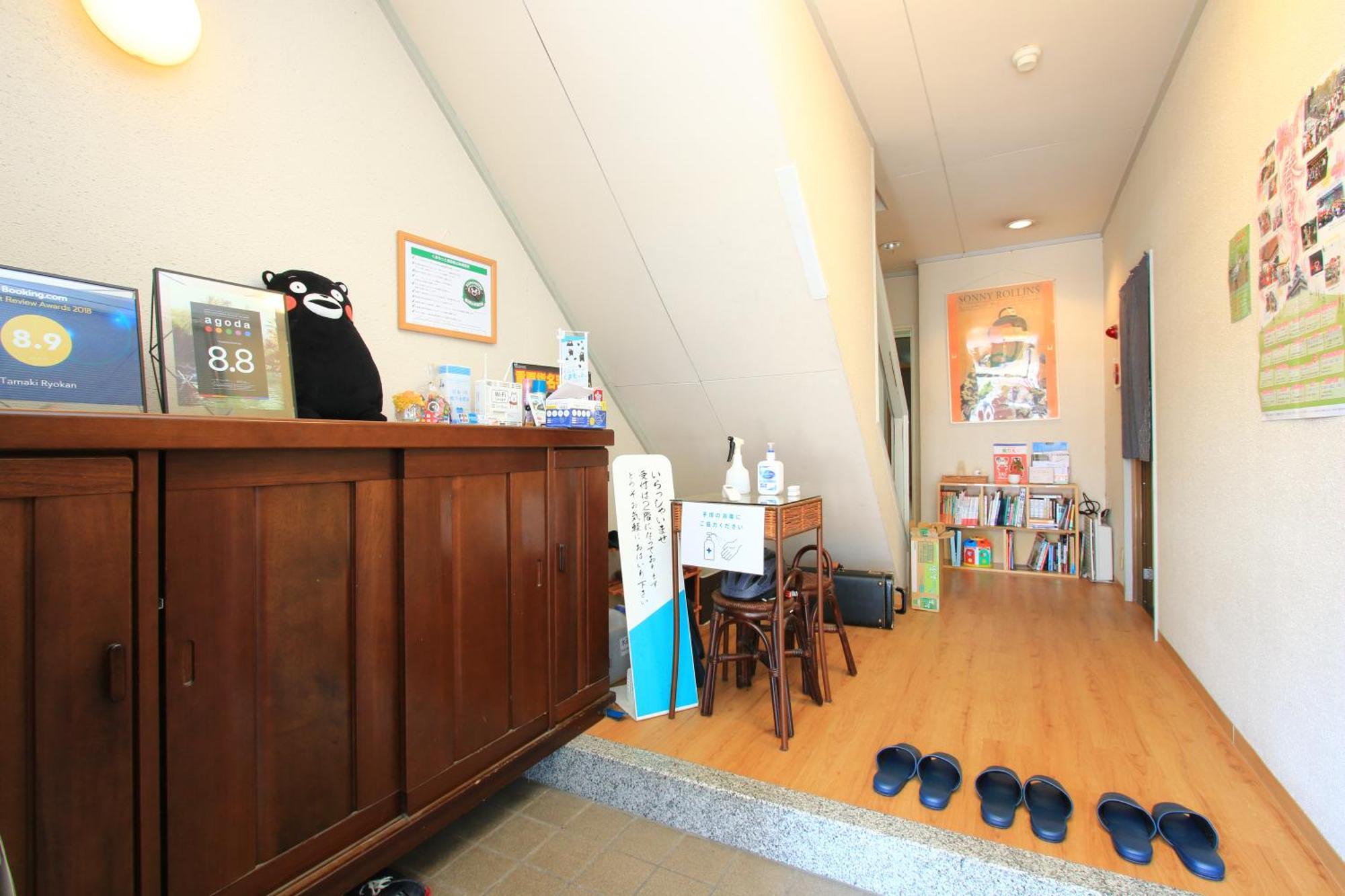 ทามากิ เรียวคัง Hotel คุมาโมโตะ ภายนอก รูปภาพ